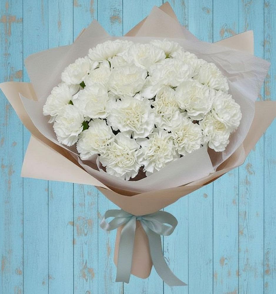 Букет цветов из: Гвоздики в Ибреси