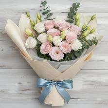 Букет цветов из:  Лизиантусы в Ибреси