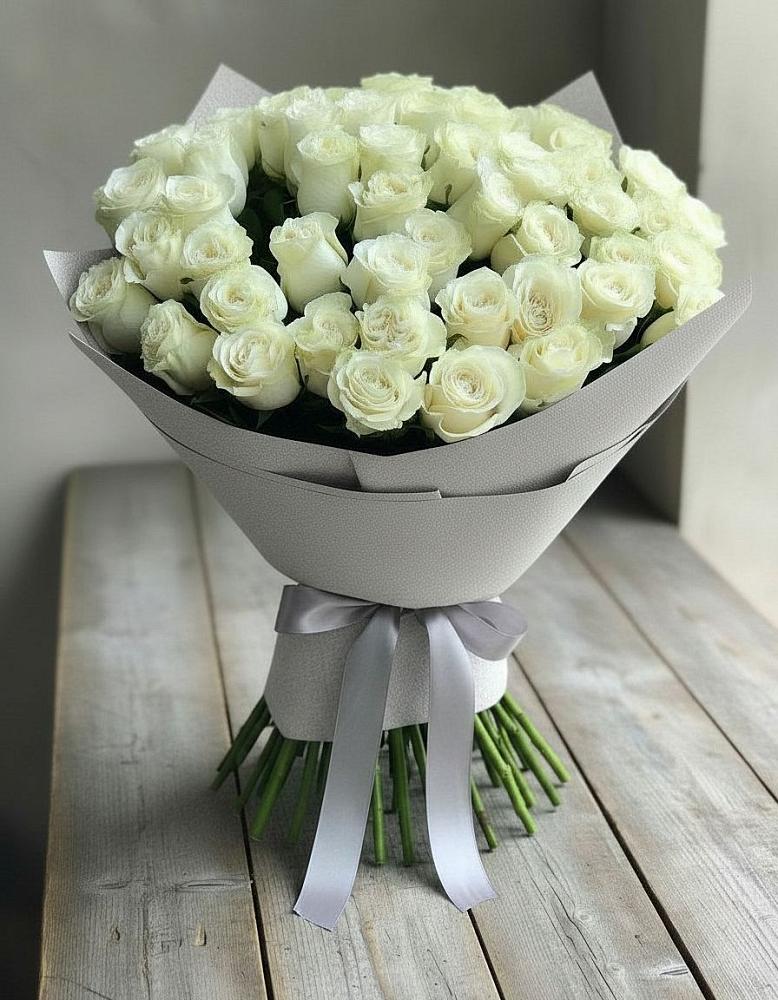 Букет 35 Белых роз в Ибреси