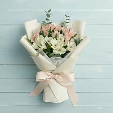 Букет цветов из:  Альстромерии в Ибреси