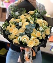 Букет цветов из:  Розы и Лизиантусы #REPLACE_PRED# Ибреси