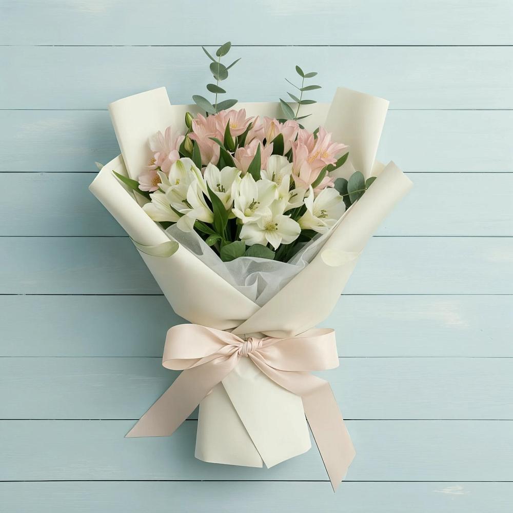 Букет цветов из: Альстромерии в Ибреси