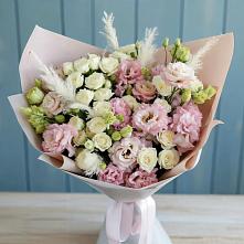 Букет цветов из:  Альстромерии и Розы в Ибреси